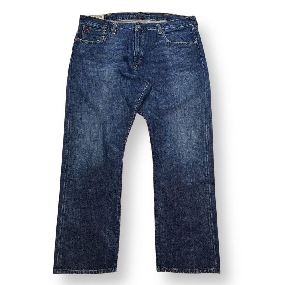 Polo Ralph Lauren Mens Denim Jeans Blue Straight Leg Pants‎ Casual Mens 38x30